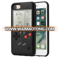 New Arrival 3D Game Tetris Cover Phone Case for iPhone 7 Plus